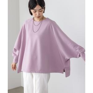 トレーナー スウェット ダンボールワイドシルエットプルオーバー レディースの商品画像