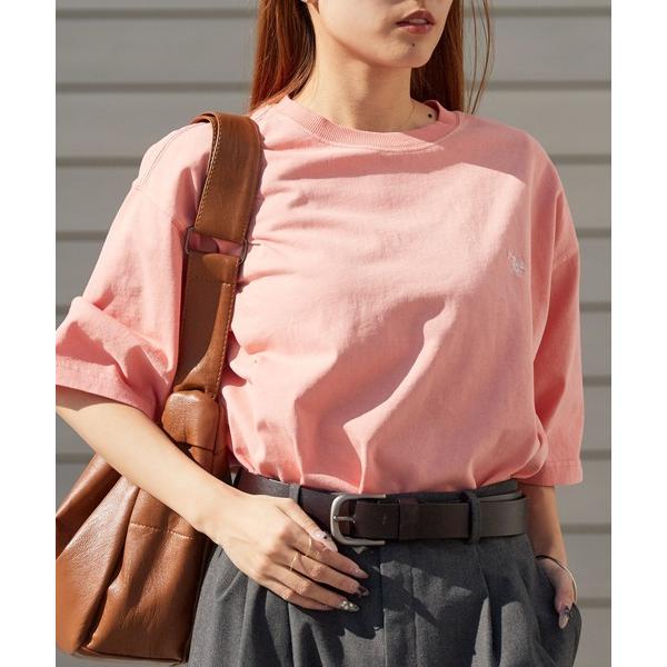 tシャツ U.S. POLO ASSN./ユーエスポロアッスン 天竺コットン ピグメント 半袖Tシャ...