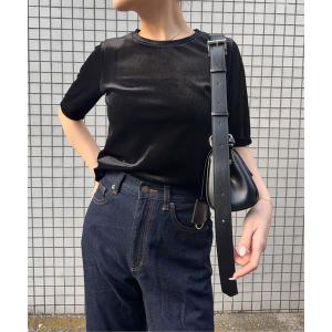 tシャツ 半袖 DRAW(ドロー) / シアー ベロアプルオーバー レディース