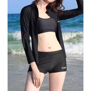 水着 モノトーン ラッシュガード レギンス タン...の商品画像