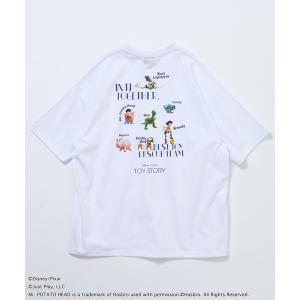 tシャツ 限定展開 「TOY STORY/トイ・ストーリー」 別注 バックプリント クルーネックTシャツ / RANDOM メンズ レディース