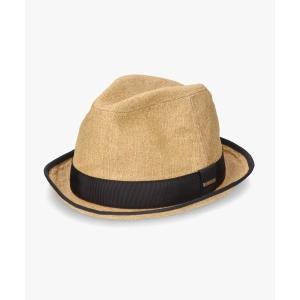 帽子 ハット 紫外線カット メンズ OVERRIDE  PAPER CLOTH FEDORA / オーバーライド メンズ