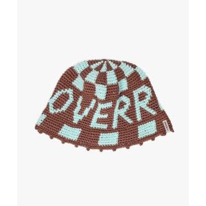 帽子 ハット OVERRIDE  REC CROCHET LOGO HAT SG / オーバーライド レディース
