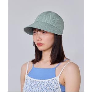 キャップ 帽子 OVERRIDE  SUCKER GINGHAM WIDE CAP SGP / オーバーライド レディース