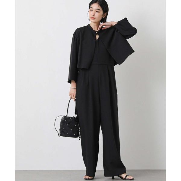 ワンピース ジャケット付きサロペット