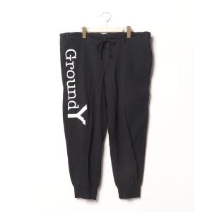 「Ground Y」 スウェットパンツ 3 ブラック メンズ