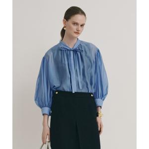 ブラウス シャツ スリーブコンシャスブラウス レディース