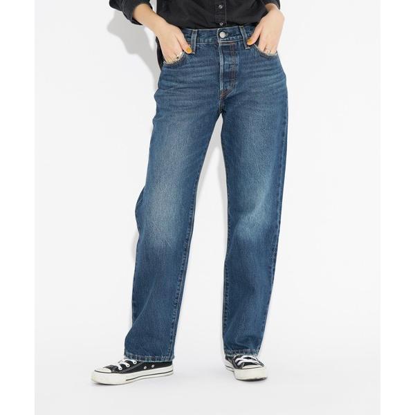 「Levi's」 デニムパンツ 24inch ダークインディゴブルー レディース
