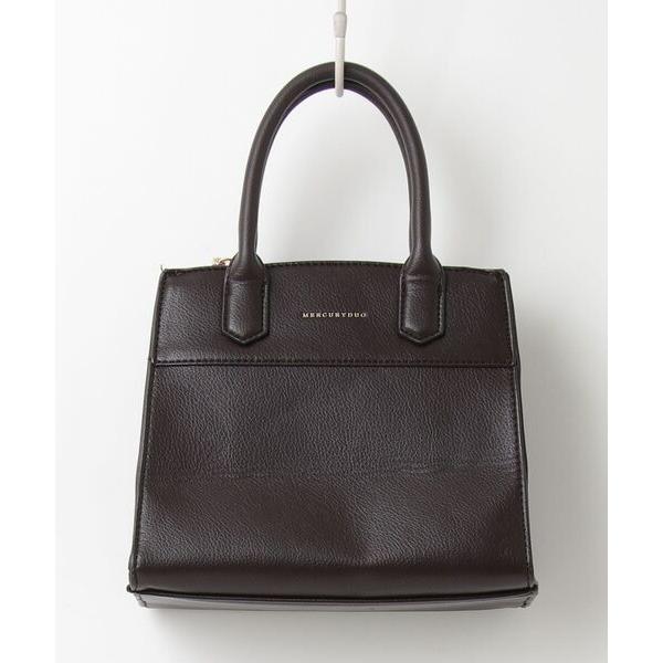 「MERCURYDUO」 ハンドバッグ FREE ダークブラウン レディース