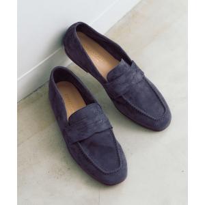 「IENA」 フラットパンプス 37 ネイビー レディース