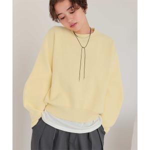 「titivate」 長袖ニット FREE イエロー レディース