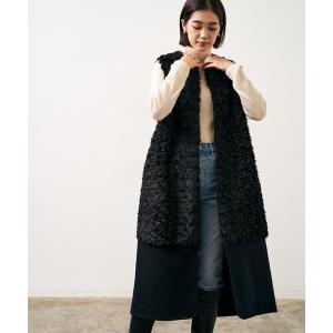 「HERENCIA」 ベスト MEDIUM ブラック レディース