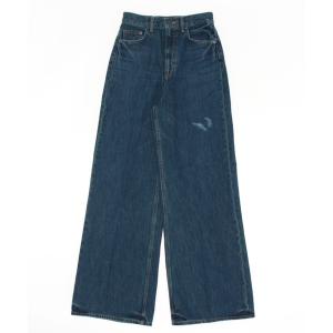 「VEQUM」 デニムパンツ 26 ブルー レディース