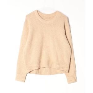 「titivate」 長袖ニット S ベージュ レディース