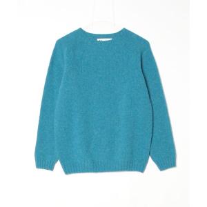 「Harley of Scotland」 長袖ニット 40 ブルー レディース