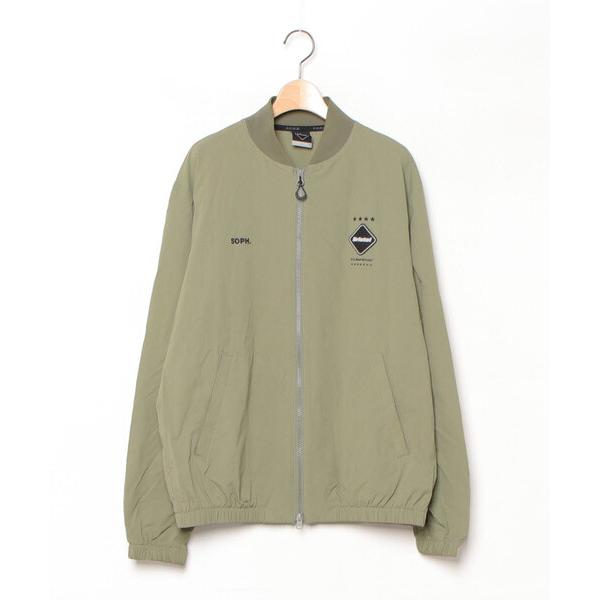 「F.C.R.B.」 ナイロンブルゾン L グリーン メンズ