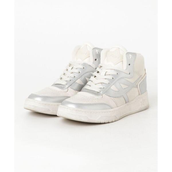 「ASH」 ハイカットスニーカー 38 ベージュ レディース