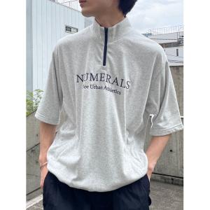 「niko and...」 「NUMERALS」スウェットカットソー MEDIUM グレー メンズ