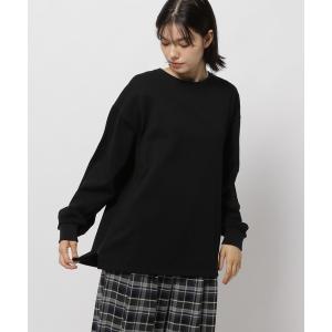 「niko and...」 長袖カットソー LARGE ブラック レディース