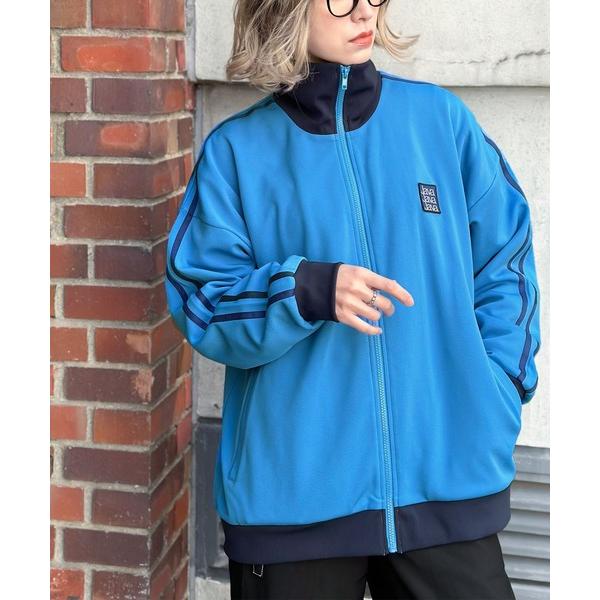 「Java」 ブルゾン LARGE ブルー レディース