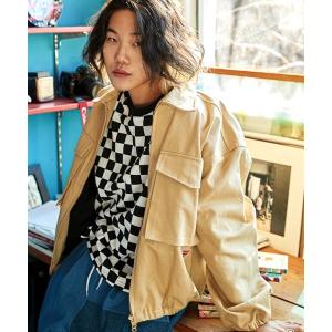 「FREAKISHBUILDING」 ブルゾン 3 ベージュ メンズ