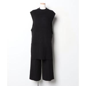 「INED CLARO」 セットアップ フリー ブラック レディース