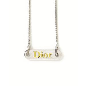 「Christian Dior」 ネックレス - シルバー レディース