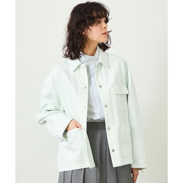 デニムジャケット gジャン 「GREY LABEL」デニムワークジャケット レディース