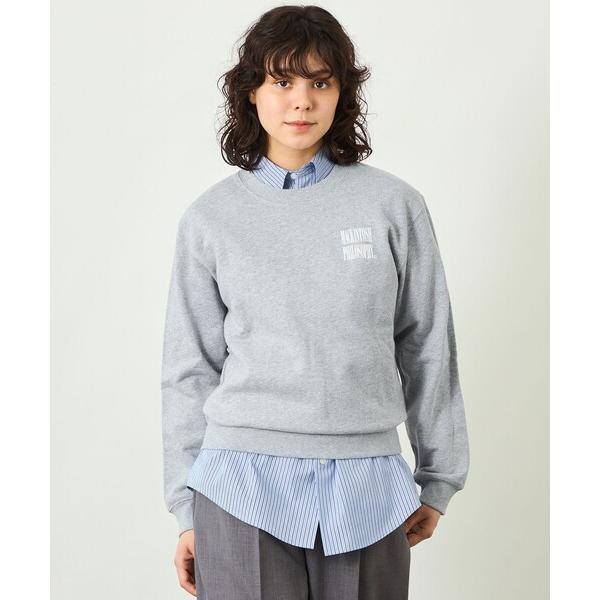 トレーナー スウェット 「GREY LABEL」SHARP LOGO スウェット レディース