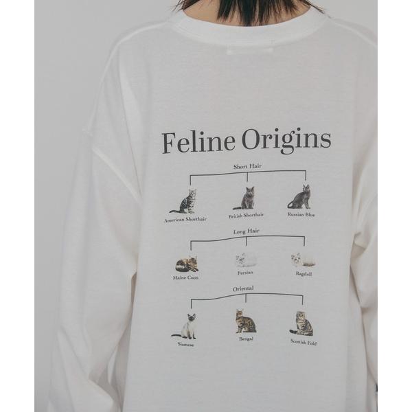 tシャツ アソートアニマルロングTシャツ レディース