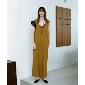 ワンピース 「EMOELLE」Uネックドレス