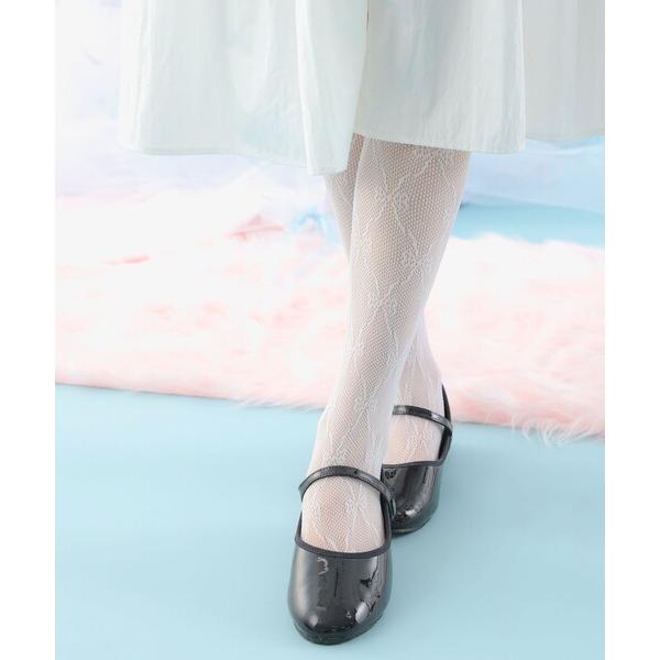 タイツ レース タイツ レディース