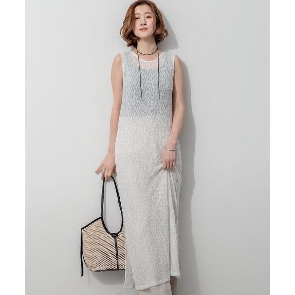 ワンピース リンクルレース レイヤード ワンピース