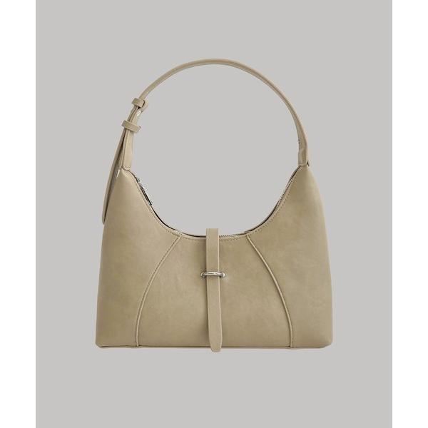 ショルダーバッグ バッグ 「2WAY・選べる5色・参考動画あり！」ソフトホーボーショルダーバッグ/2...