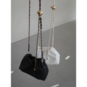 ショルダーバッグ バッグ ボールチェーンショルダーバッグ / ブラック レディース