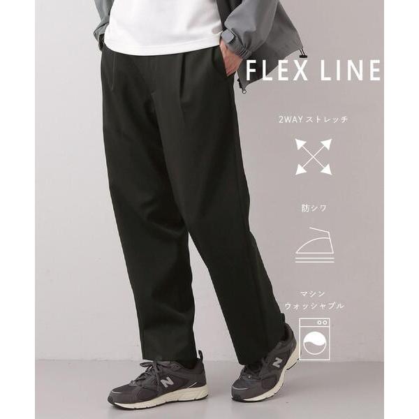 パンツ FLEX LINE セミワイドイージーパンツ　ストレッチ/防シワ/マシンウォッシャブル/セッ...
