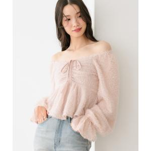 ブラウス シャツ 2WAYジャガードブラウス　660888 レディース