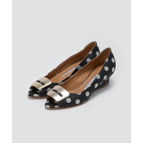 パンプス BETA アネッリフィッビア ウェッジソール パンプス 4.0cm DOT