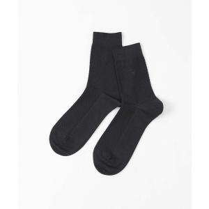 ラルフローレン 靴下 POLO RALPH LAUREN オーガニックコットン混 リンクスストライプ ミドルソックス 02012510 メンズ