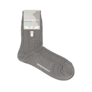 靴下 EMPORIO ARMANI マンガベア ミドルソックス 02342438 メンズ