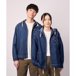 デニムジャケット gジャン 「LOFTAIRDENIM＆DUCK」シェア フードジャケット レディース メンズ
