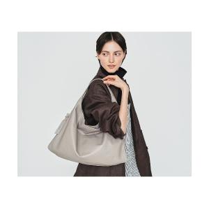 バッグ 美品♡A4可♡genten ゲンテン ロゴ レザー ホーボー ショルダー