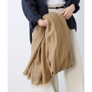 ASAUCE MELER（アソースメレ） ストール マフラー リネンドライ