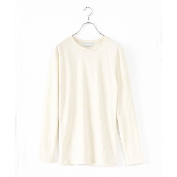 tシャツ organic cotton jersey long sleeve tee レディース
