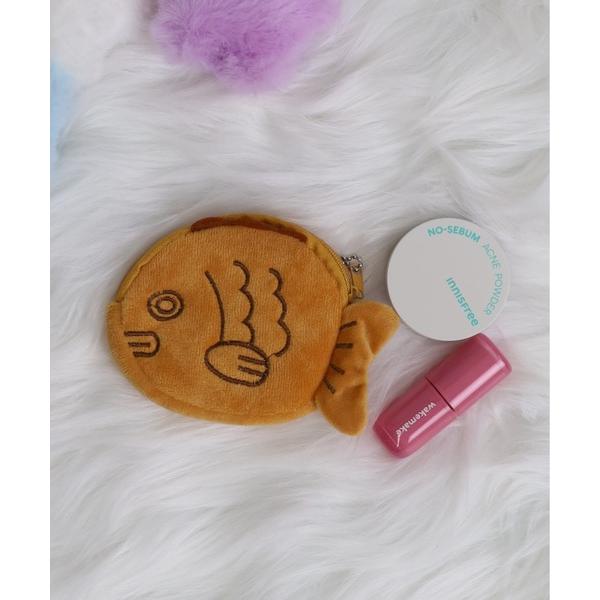 ポーチ たい焼き風 ぬいぐるみミニポーチ レディース メンズ