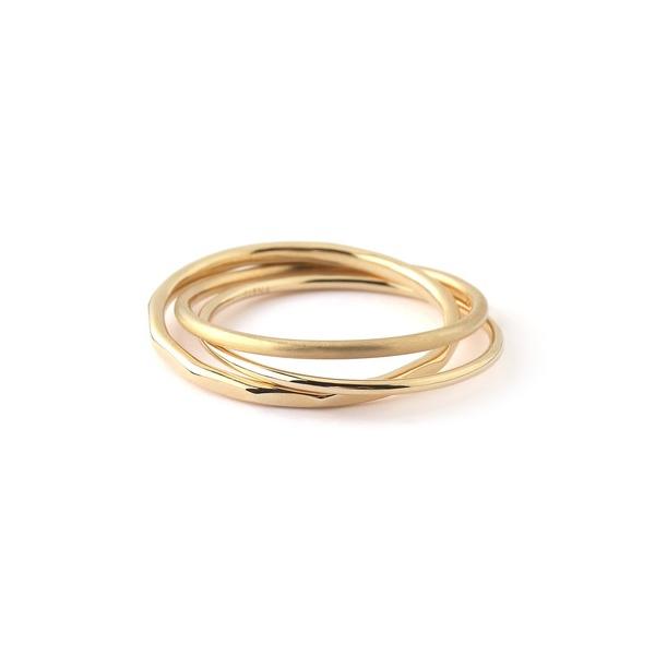 指輪 リング RHYTHMIC FLOW・トリプルリング レディース
