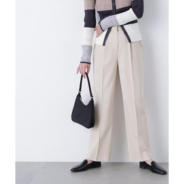 パンツ ストレッチタックパンツ レディース