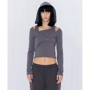 2WAY LAYERED TOP レディース