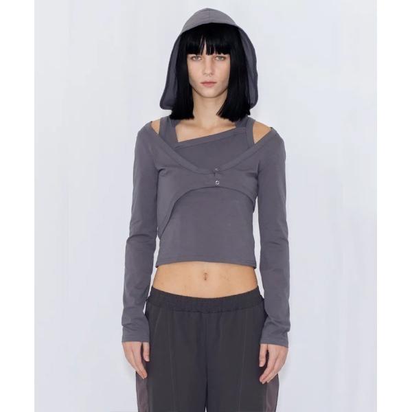 2WAY LAYERED TOP レディース