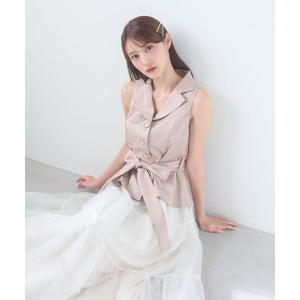 ワンピース ジレドッキングチュールワンピースの商品画像